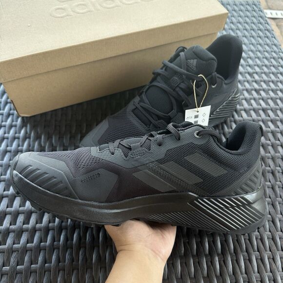 Adidas Terrex Soulstride Black Grey Men\'s Athletic Shoes GY9356 Size 11.5 main image 6